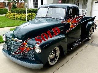 Left front 1952 Chevrolet Pickup