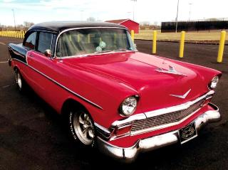 Right front 1956 Chevrolet Restomod