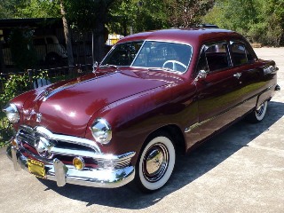 left front 1950 Ford