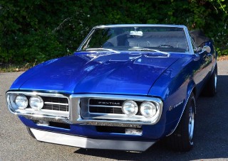 Left front 1967 Pontiac Firebird Convertible