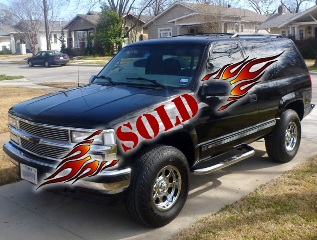 Left front 1997 Chevrolet Taho